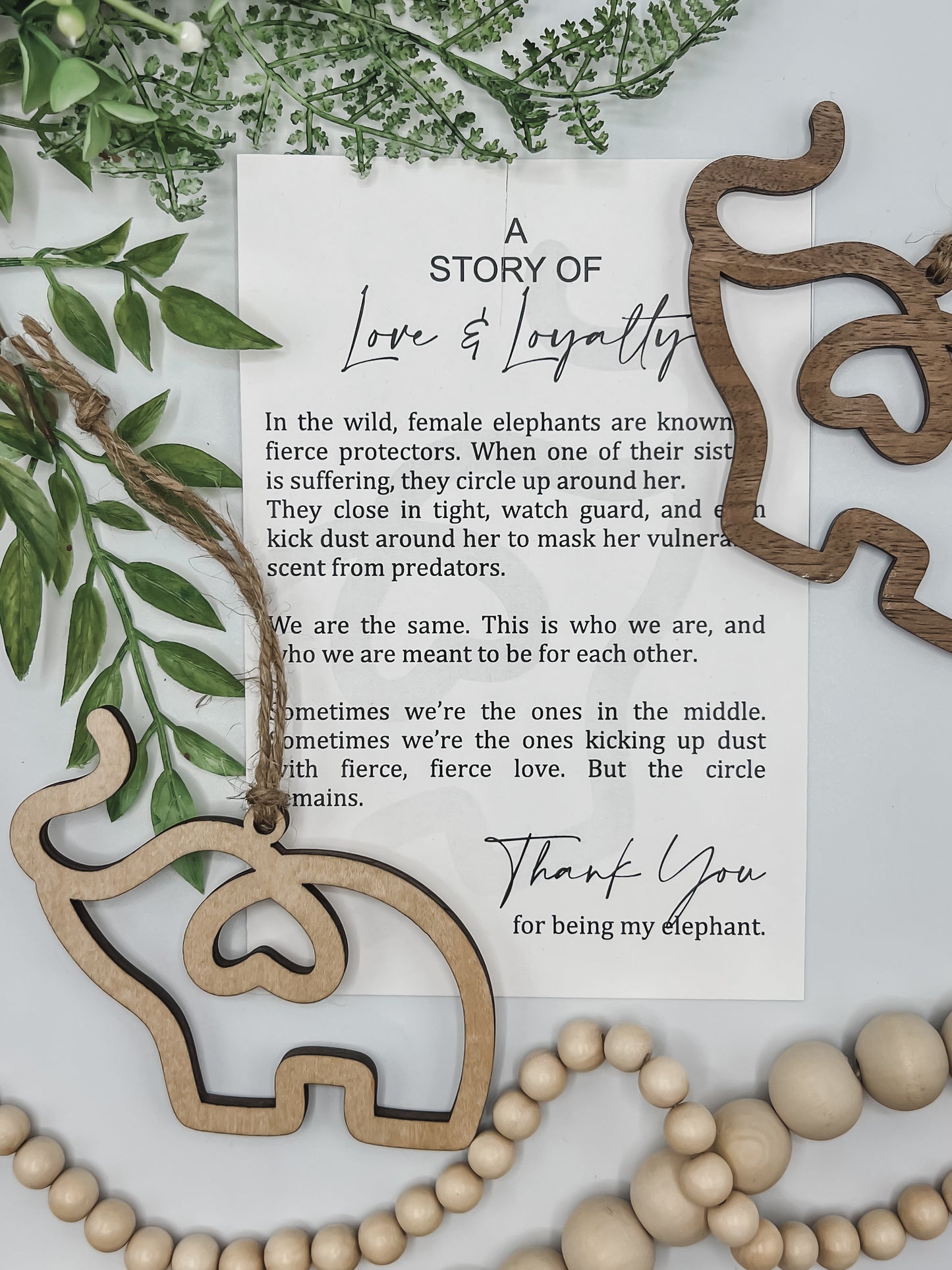 Sentimental ornaments