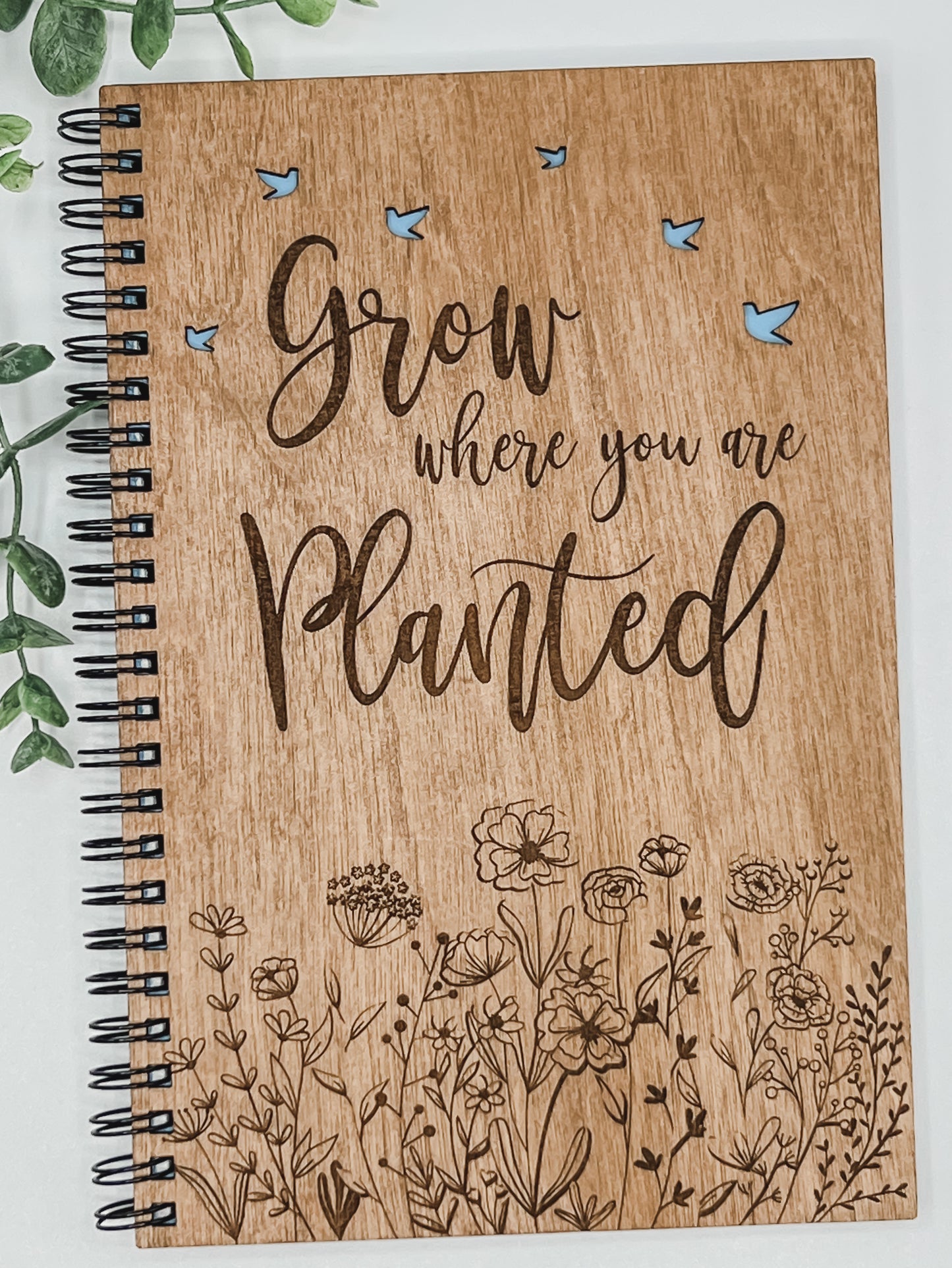 Wooden Blank Notebooks