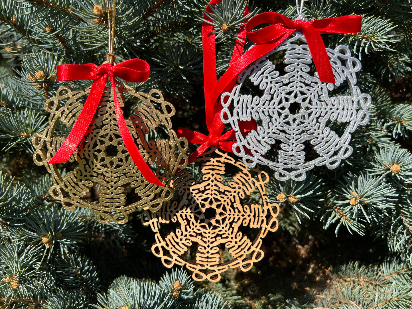 Personalized Name Ornament