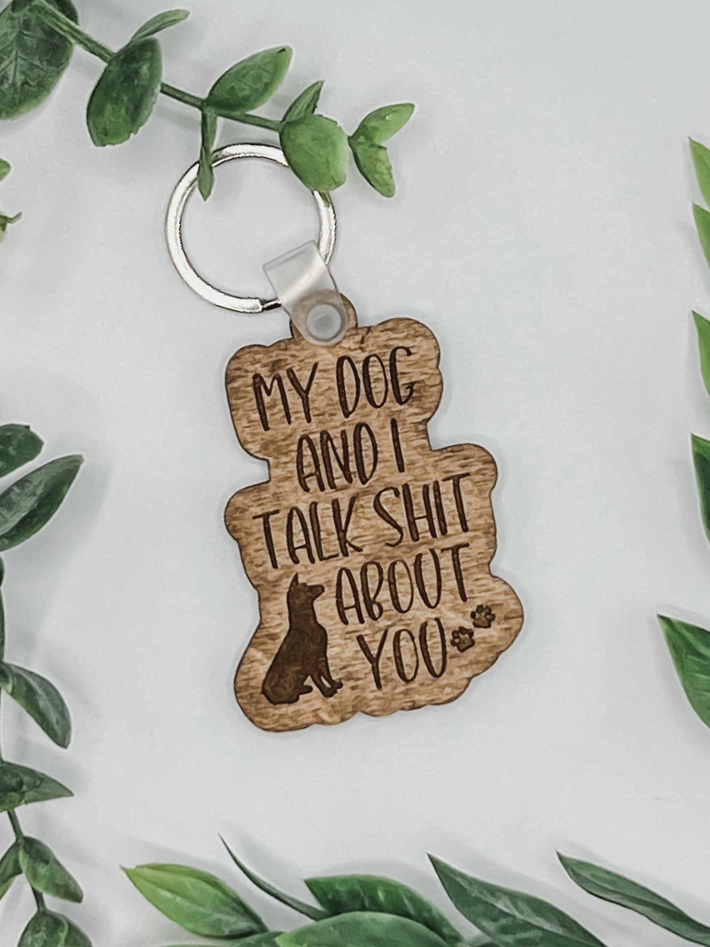 My dog and I talk shit about you