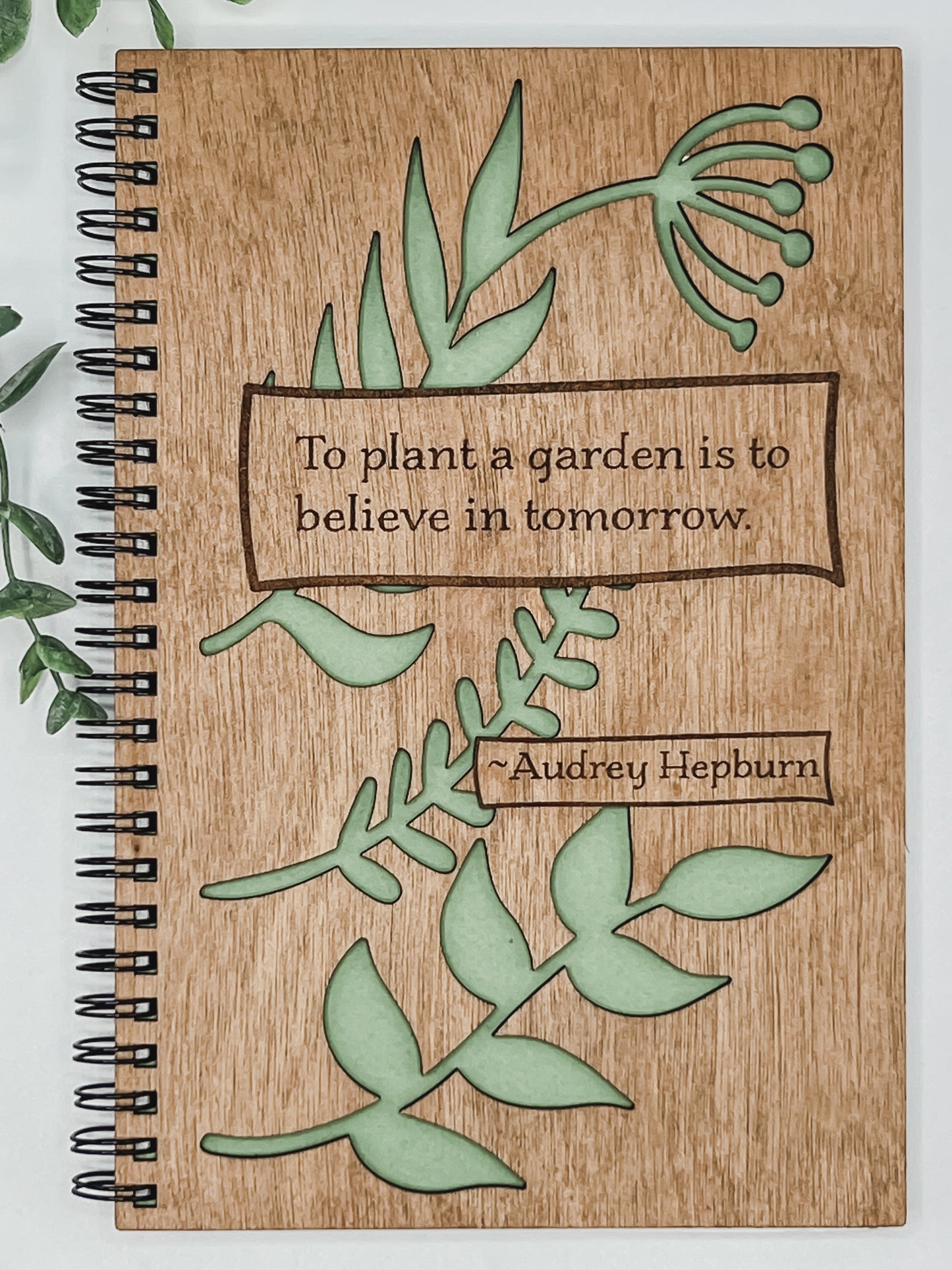 Wooden Blank Notebooks