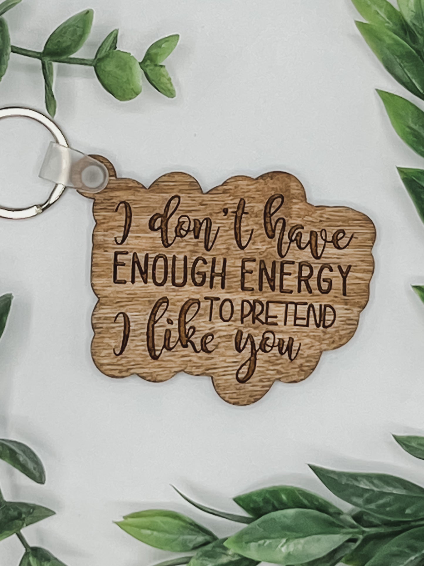 I don’t have enough energy to pretend I like you