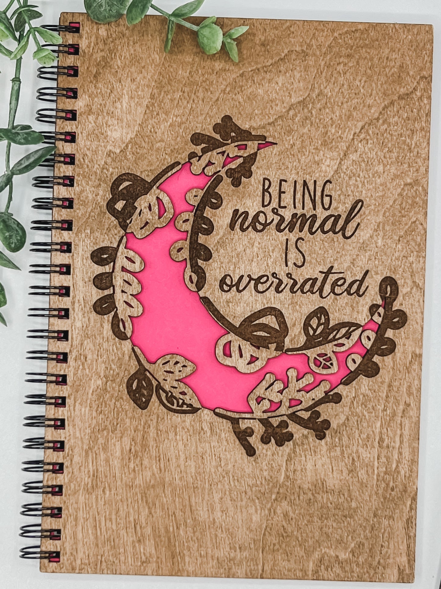 Wooden Blank Notebooks