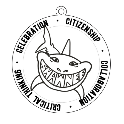 Layered Ornament with Gift Box – Shawnee Elementary Fundraiser