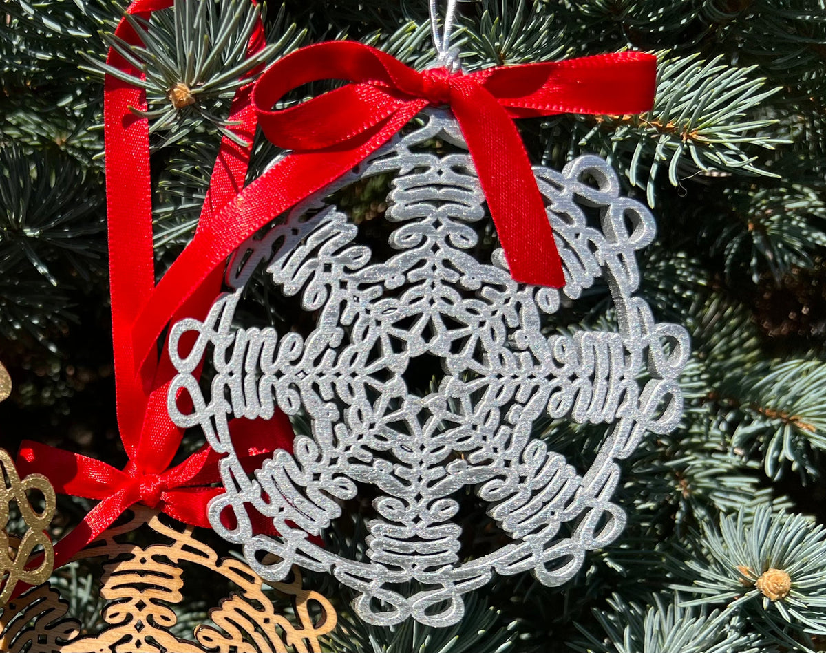 Personalized Name Ornament