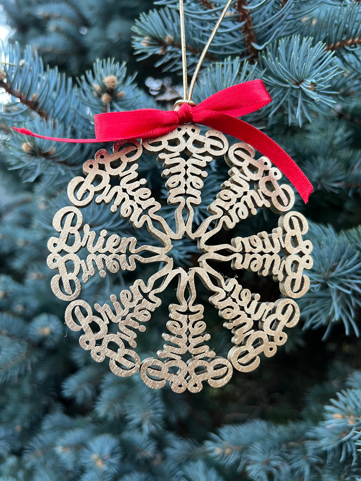 Personalized Name Ornament