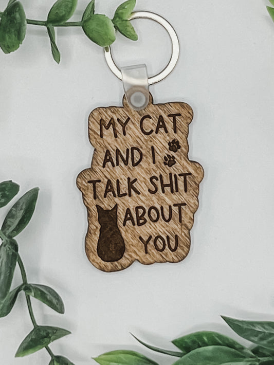 My cat and I talk shit about you